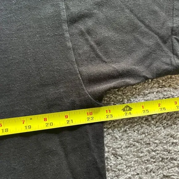 Vintage 90s Philadelphia 76ers Sixers Autograph Team Up T Shirt Black Sz XL NBA - Picture 8 of 9